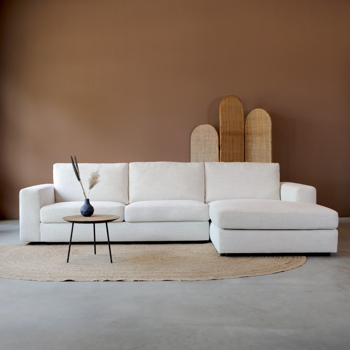 PEPP interiors UNO met chaise longue rechts - Modesto 492